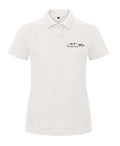 Balldiri Damen Polo Wander Shirt Kurzarm weiß - XS - Balldiri