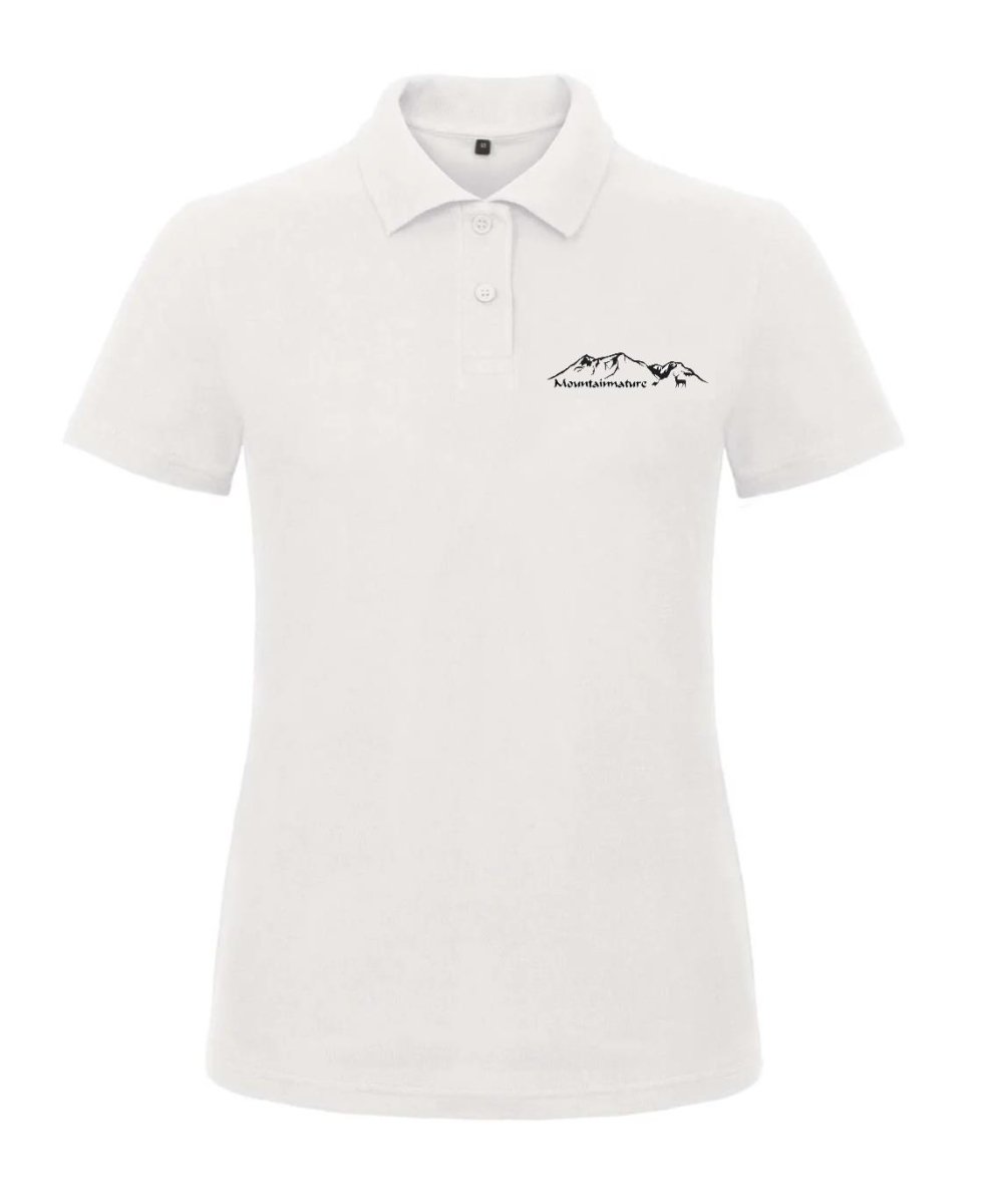 Balldiri Damen Polo Wander Shirt Kurzarm weiß - XS - Balldiri