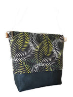 Balldiri Handtasche Crossbody Bag groß - grün/Palme - Balldiri