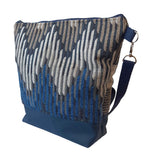 Balldiri Handtasche Crossbody Bag groß - blau/blau - Balldiri