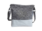 Balldiri Handtasche Crossbody Bag groß - weiß/Pasley grau - Balldiri
