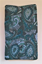 Balldiri Handytasche aus Stoff - Paisley grün - Balldiri