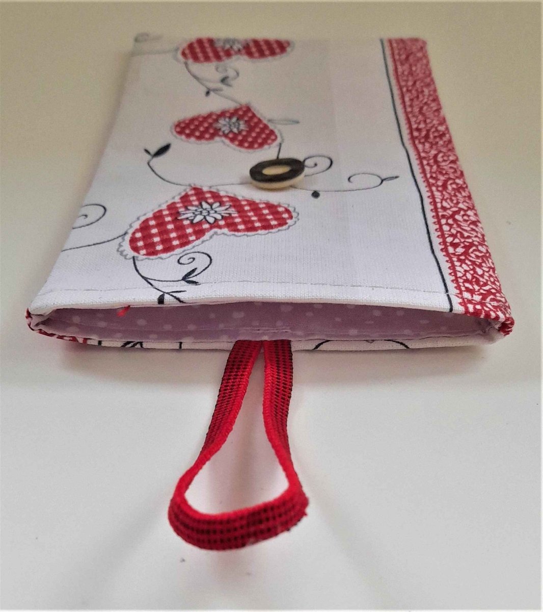 Balldiri Handytasche aus Stoff - Herz - Balldiri