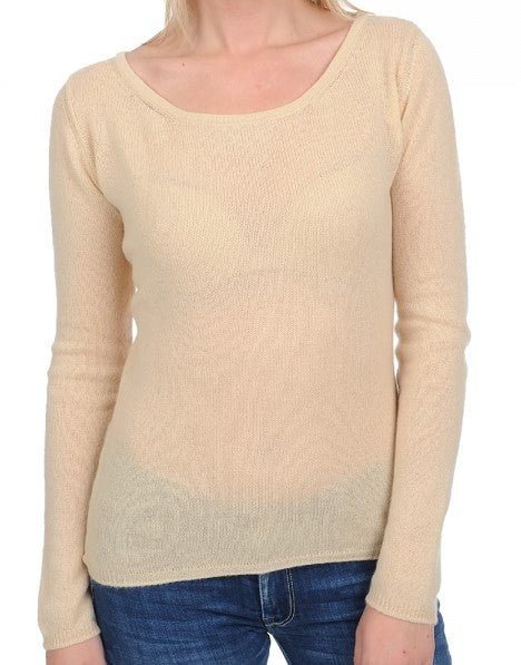 Balldiri Kaschmir Damen Pullover 100% Kaschmir Rundhals 2 - fädig - honey - Balldiri