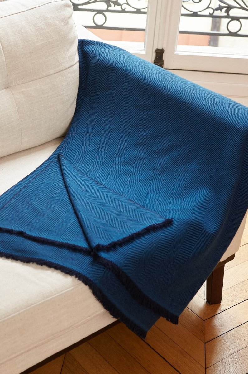 Balldiri Kaschmir Kuscheldecke 130x190 cm - 100% Kaschmir, 4 - fädig für ultimativen Komfort - Balldiri