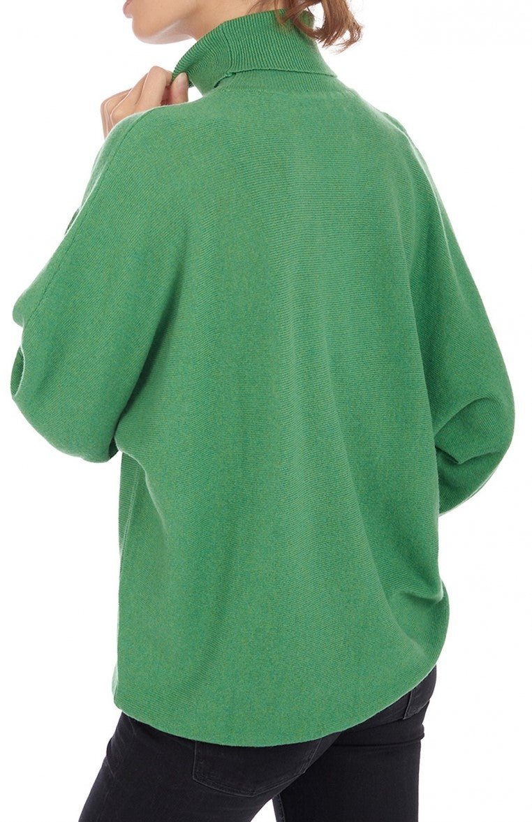 Balldiri Kaschmir Pullover Damen Fledermausärmel 100% Kaschmir 2 - fädig - camel - Balldiri