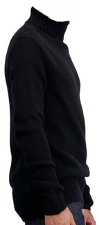 Balldiri Kaschmir Rollkragen Pullover Herren 100% 8 - fädig - anthrazit - Balldiri