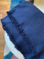Balldiri Kaschmirdecke 140x200 cm – Luxuriöse 100% 6 - fädige Qualität - leuchtendes blau - Balldiri