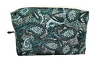 Balldiri Kulturbeutel Kosmetiktasche - Paisley grün 1 - Balldiri