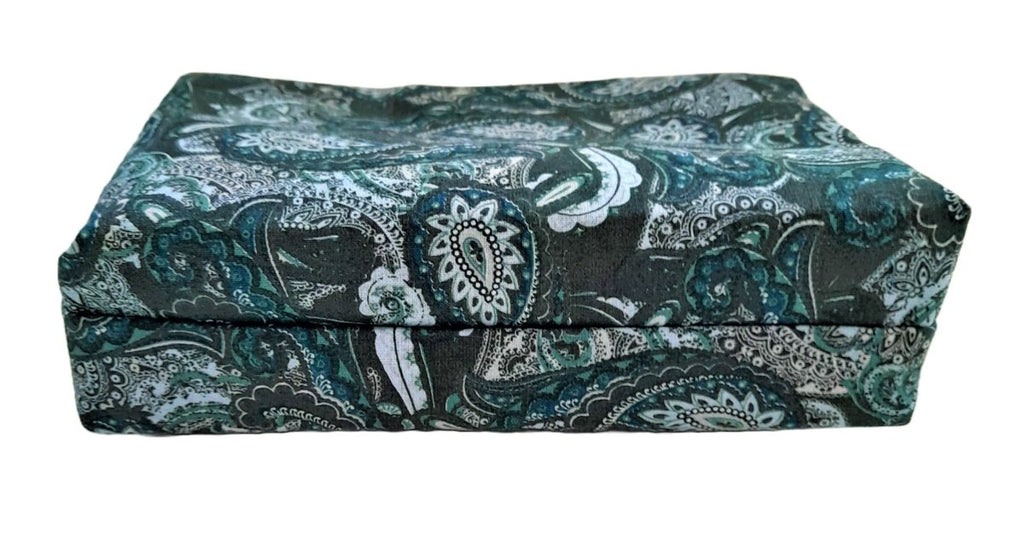 Balldiri Kulturbeutel Kosmetiktasche - Paisley grün 1 - Balldiri