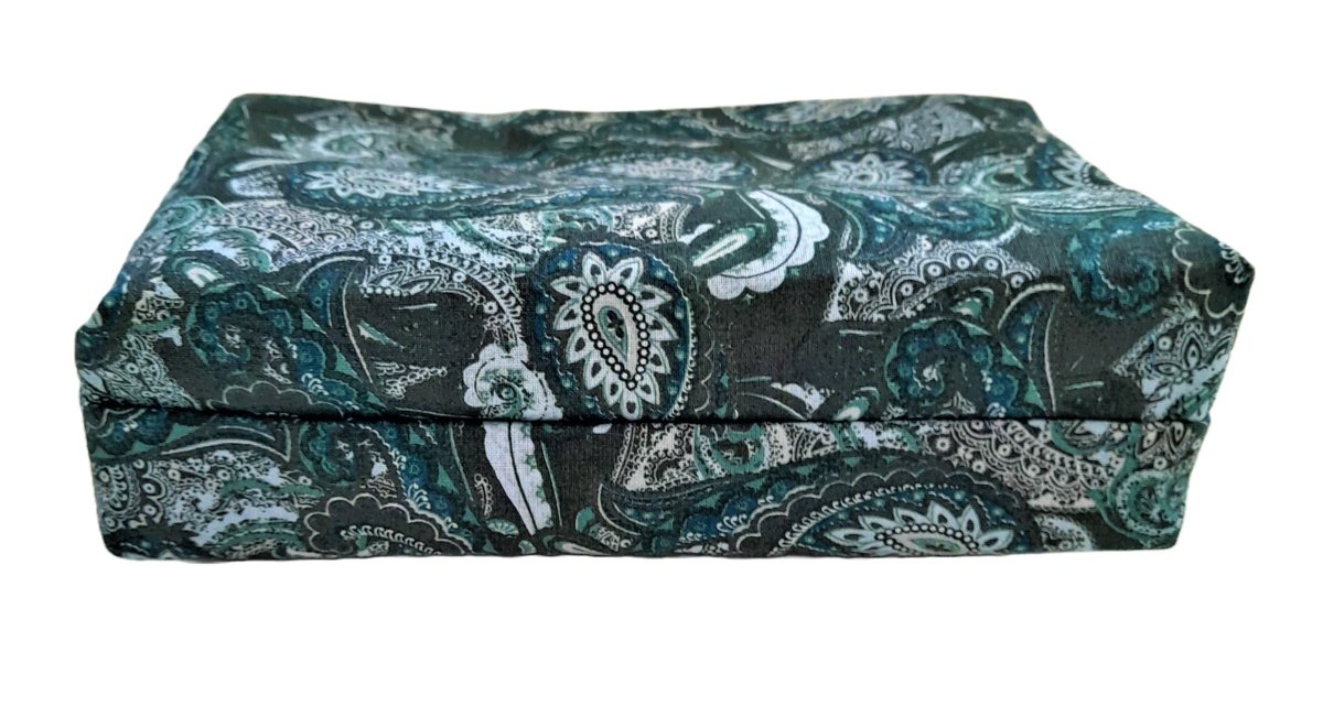Balldiri Kulturbeutel Kosmetiktasche - Paisley grün 1 - Balldiri