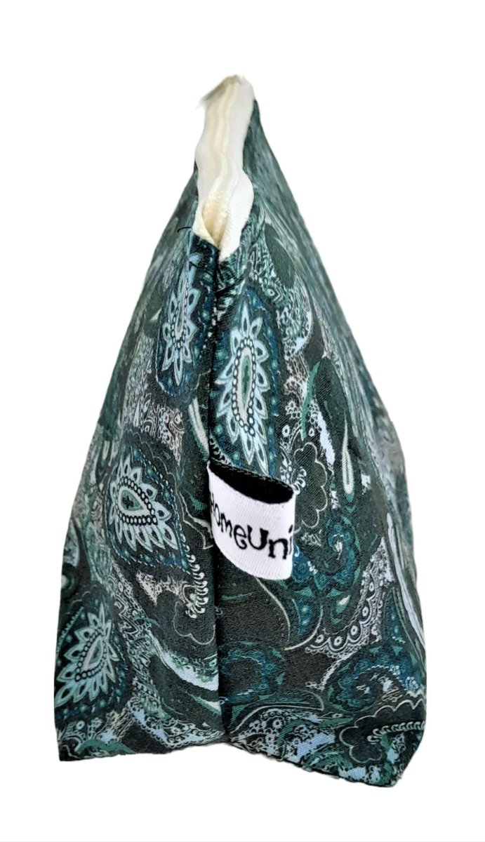 Balldiri Kulturbeutel Kosmetiktasche - Paisley grün 2 - Balldiri