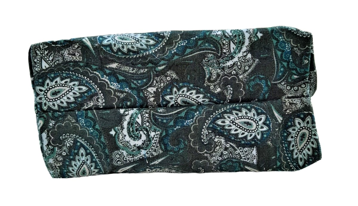 Balldiri Kulturbeutel Kosmetiktasche - Paisley grün 2 - Balldiri
