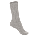 Balldiri Luxus Kaschmir - Socken Herren – 2 - fädig & weich - grau meliert - Balldiri