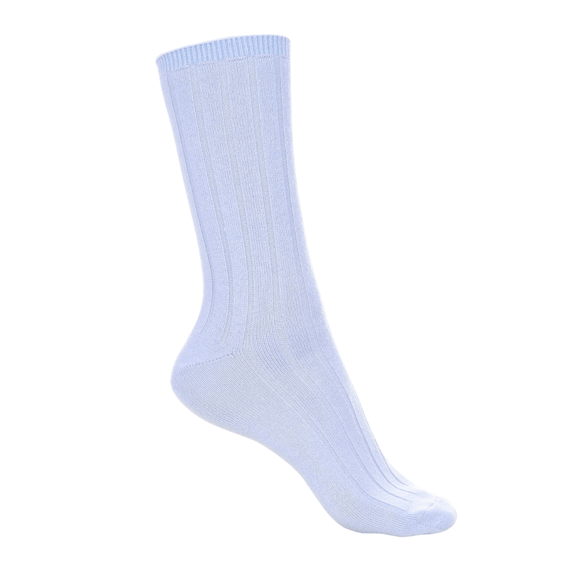 Balldiri Luxus Kaschmir - Socken Herren – 2 - fädig & weich - hellblau - Balldiri