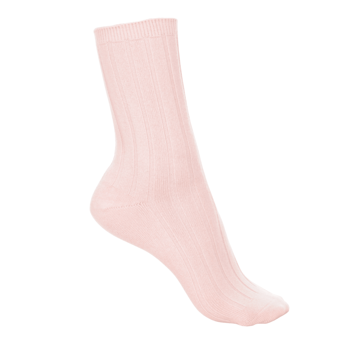Balldiri Luxus Kaschmir - Socken Herren – 2 - fädig & weich - zartrosa - Balldiri
