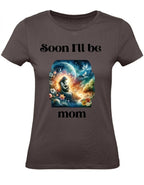 Balldiri T-Shirt Damen Baby Schwangerschaft XS bis 2XL - braun - Balldiri