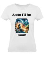 Balldiri T-Shirt Damen Baby Schwangerschaft XS bis 2XL - weiß - Balldiri