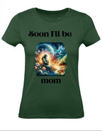 Balldiri T-Shirt Damen Baby Schwangerschaft XS bis 2XL - navy grün - Balldiri