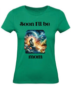 Balldiri T-Shirt Damen Baby Schwangerschaft XS bis 2XL - grün - Balldiri