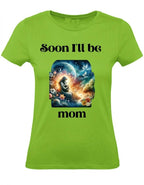 Balldiri T-Shirt Damen Baby Schwangerschaft XS bis 2XL - hellgrün - Balldiri