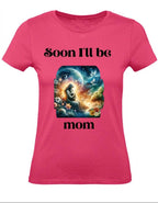Balldiri T-Shirt Damen Baby Schwangerschaft XS bis 2XL - rosa - Balldiri