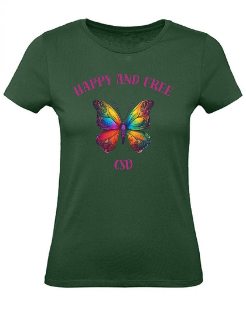 Balldiri T-Shirt Damen CSD LGBTQ XS bis 2XL - navy grün - Balldiri