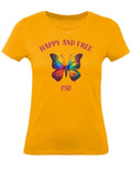 Balldiri T-Shirt Damen CSD LGBTQ XS bis 2XL - apricot - Balldiri