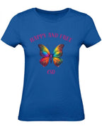 Balldiri T-Shirt Damen CSD LGBTQ XS bis 2XL - royalblau - Balldiri