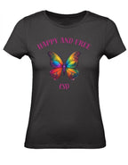 Balldiri T-Shirt Damen CSD LGBTQ XS bis 2XL - schwarz - Balldiri