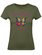 Balldiri T-Shirt Damen CSD LGBTQ XS bis 2XL - khaki - Balldiri