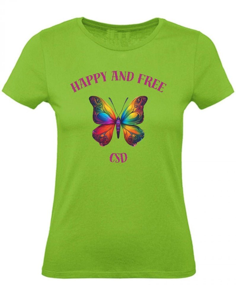 Balldiri T-Shirt Damen CSD LGBTQ XS bis 2XL - hellgrün - Balldiri