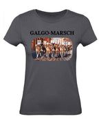 Balldiri T-Shirt Damen Galgo Marsch XS bis 2XL - grau - Balldiri