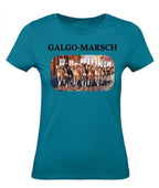 Balldiri T-Shirt Damen Galgo Marsch XS bis 2XL - türkis - Balldiri