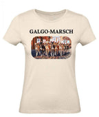 Balldiri T-Shirt Damen Galgo Marsch XS bis 2XL - ecru - Balldiri