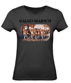 Balldiri T-Shirt Damen Galgo Marsch XS bis 2XL - schwarz - Balldiri