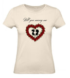 Balldiri T-Shirt Damen Heiratsantrag LGBTQ XS bis 2XL - ecru - Balldiri