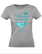 Balldiri T-Shirt Damen Junggesellinenabschied XS bis 2XL - grau meliert - Balldiri