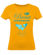 Balldiri T-Shirt Damen Junggesellinenabschied XS bis 2XL - apricot - Balldiri