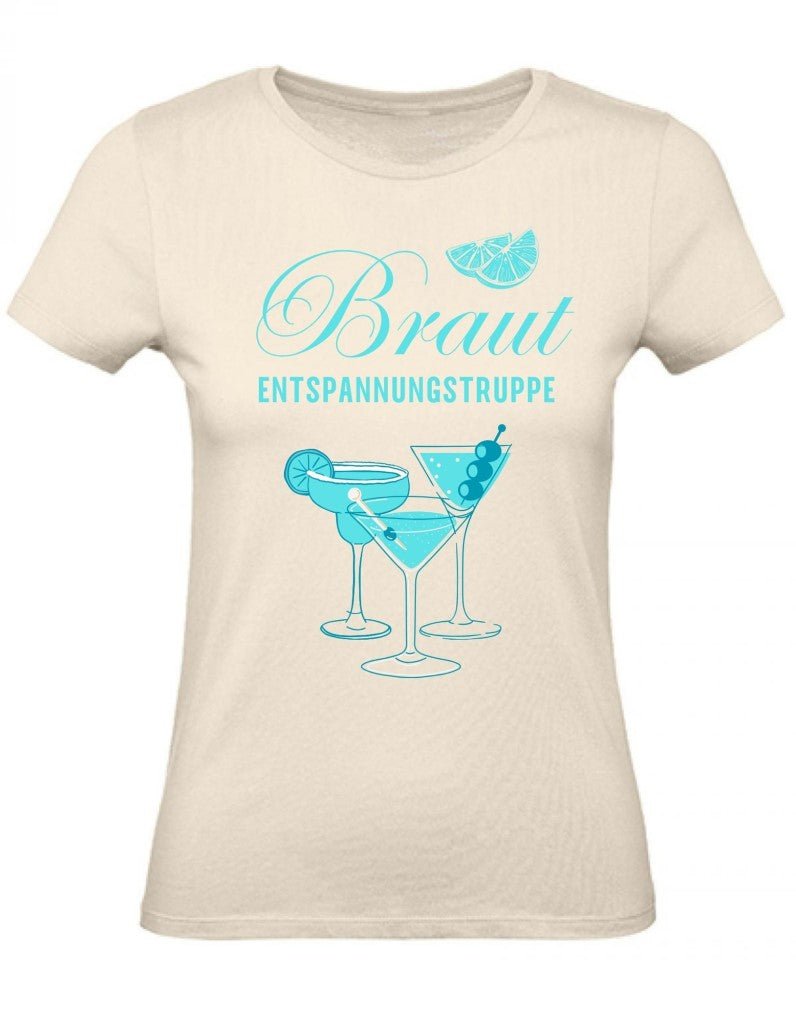 Balldiri T-Shirt Damen Junggesellinenabschied XS bis 2XL - ecru - Balldiri