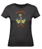 Balldiri T-Shirt Damen Karneval Brazil XS bis 2XL - schwarz - Balldiri