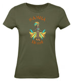 Balldiri T-Shirt Damen Karneval Brazil XS bis 2XL - khaki - Balldiri