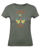 Balldiri T-Shirt Damen Karneval Brazil XS bis 2XL - army grün - Balldiri