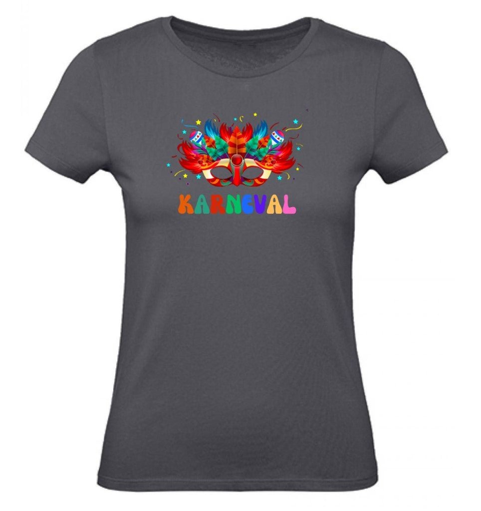 Balldiri T-Shirt Damen Karneval Fasching XS bis 2XL - grau - Balldiri