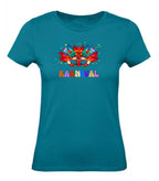 Balldiri T-Shirt Damen Karneval Fasching XS bis 2XL - türkis - Balldiri