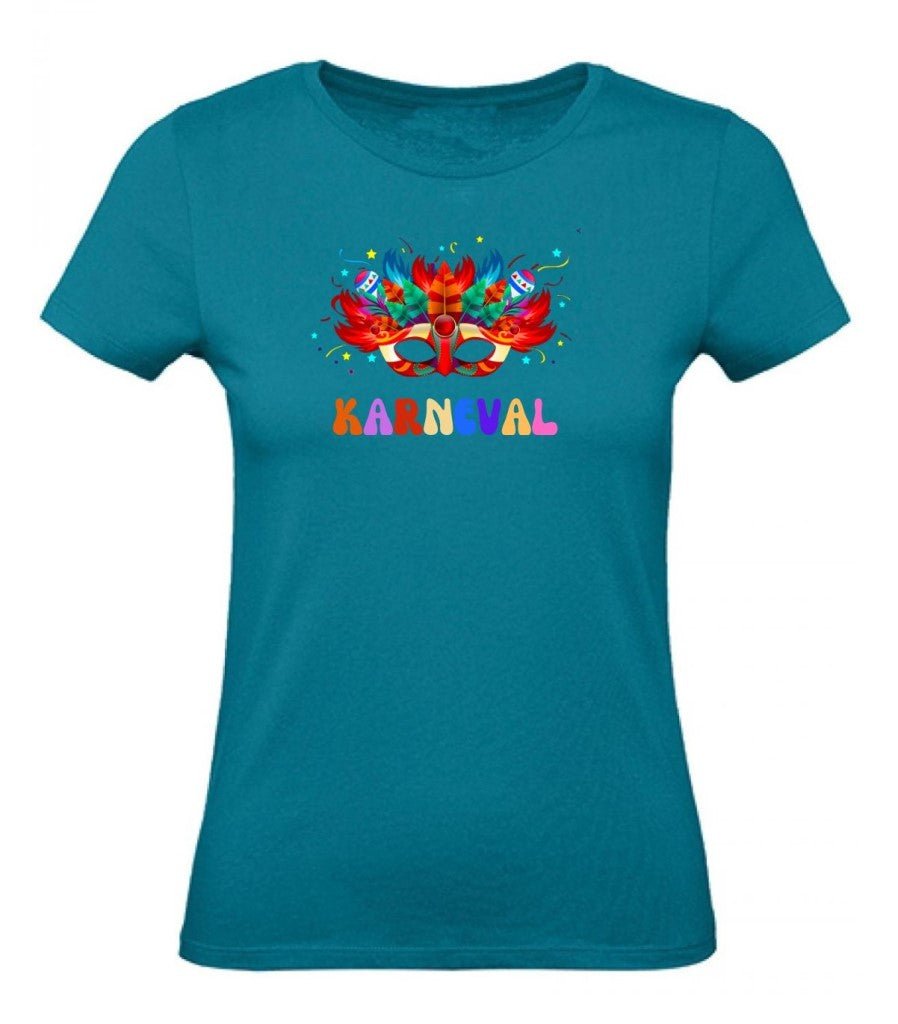 Balldiri T-Shirt Damen Karneval Fasching XS bis 2XL - türkis - Balldiri