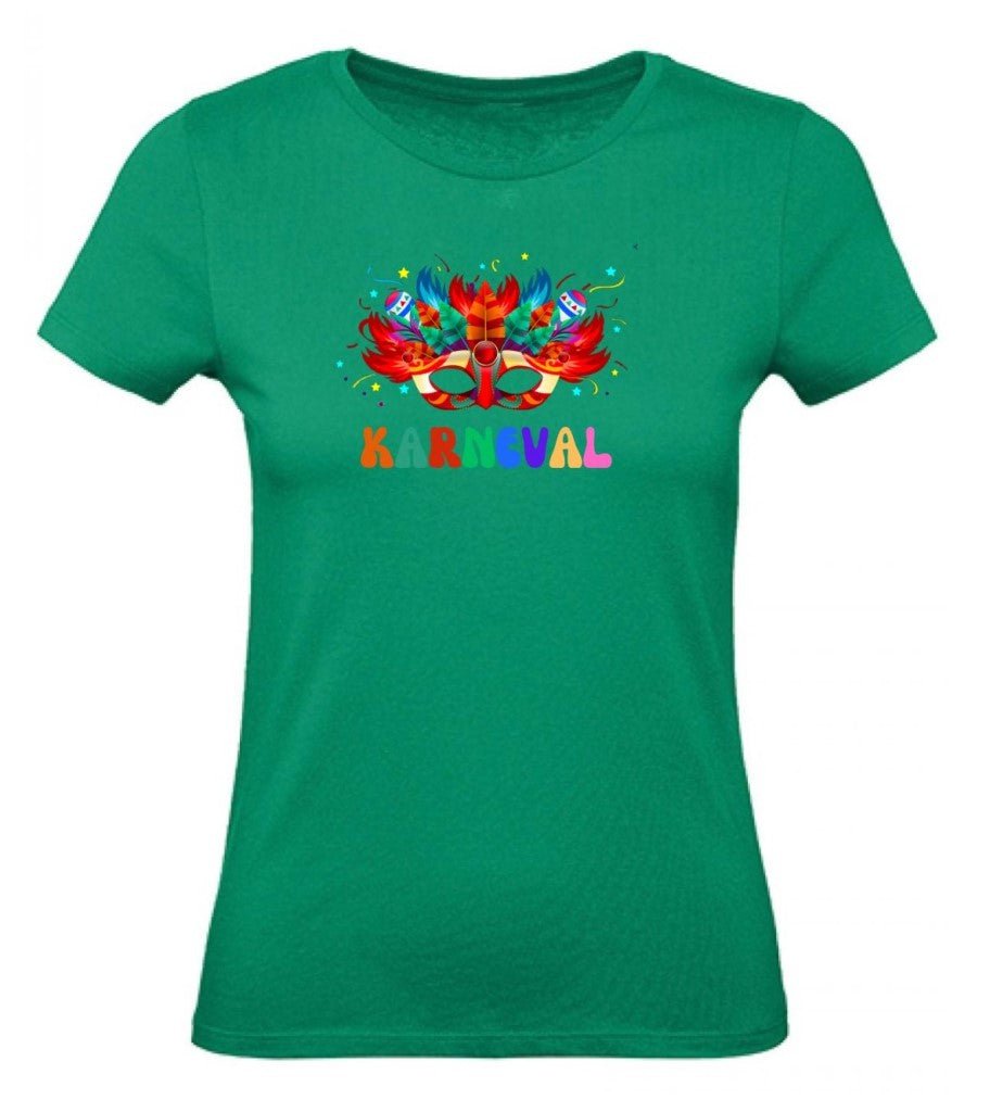Balldiri T-Shirt Damen Karneval Fasching XS bis 2XL - grün - Balldiri