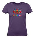 Balldiri T-Shirt Damen Karneval Fasching XS bis 2XL - purple - Balldiri
