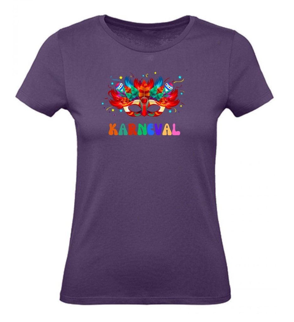 Balldiri T-Shirt Damen Karneval Fasching XS bis 2XL - purple - Balldiri