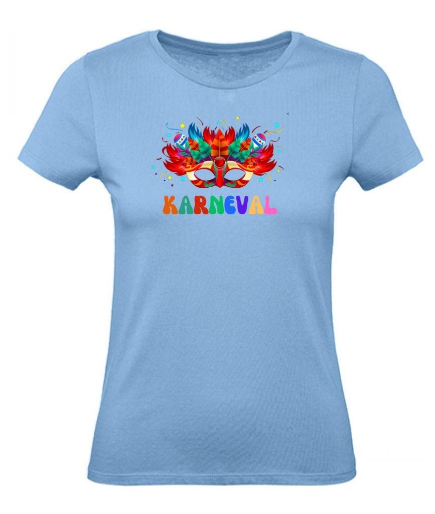 Balldiri T-Shirt Damen Karneval Fasching XS bis 2XL - hellblau - Balldiri